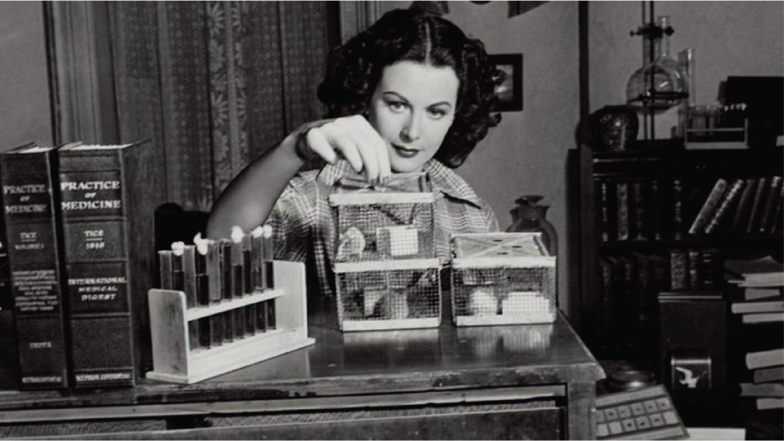 Hedy Lamarr, Mother of WiFi