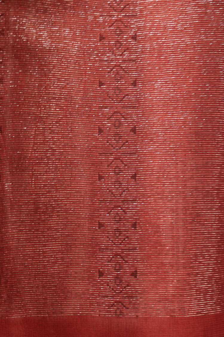 detail of summer silk on the inside of unlined kimono jacket