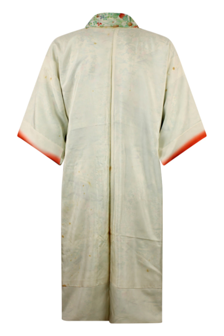 lining of vintage kimono