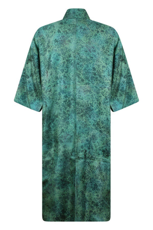 back of turquoise kimono on large model OSFM