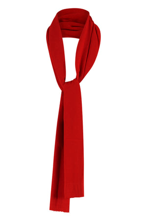 red silk sash scarf